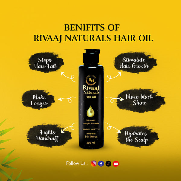 Rivaaj NATURAL Hair Oil
