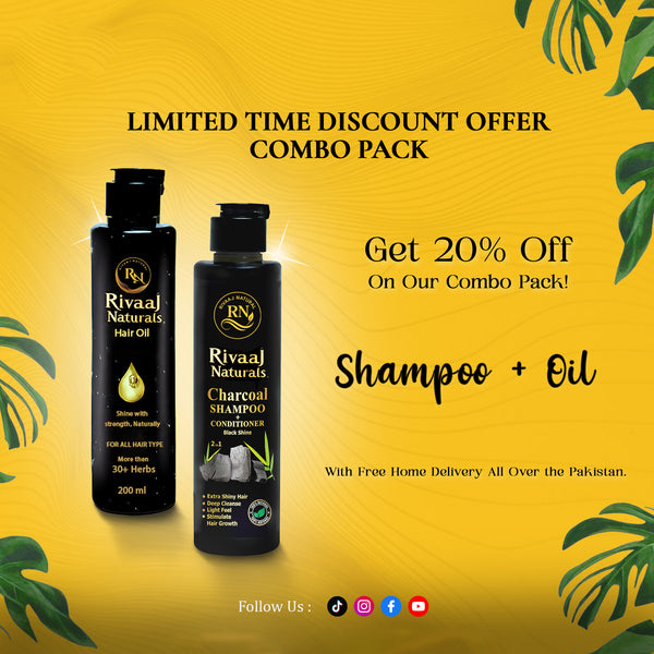 Rivaaj NATURALS Hair Oil & Organic Shampoo