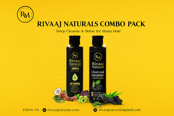Rivaaj NATURALS Hair Oil & Organic Shampoo